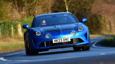 Alpine A110 R - front cornering